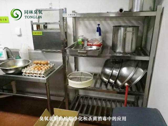 臭氧在廚房油煙淨化和殺菌消（xiāo）毒中的應用