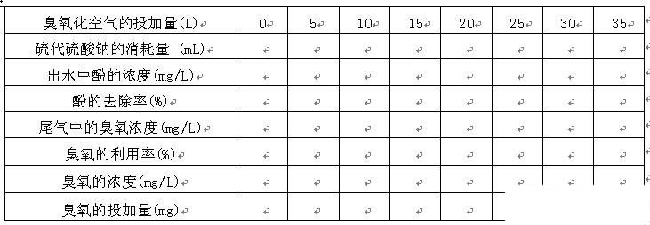 臭氧氧（yǎng）化實驗裝置