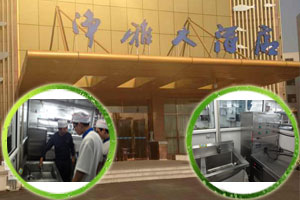 淨雅集團使用91视频官网果蔬、海鮮消毒專用（yòng）設備