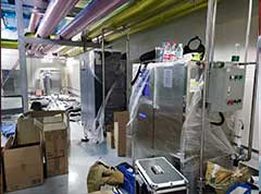 北京科興中型臭氧發生器施工（gōng）現場