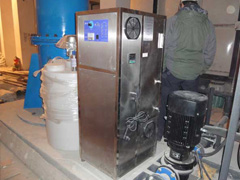 汙水專用臭氧發生器應用現場