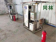 養殖場臭氧消毒機調試現場